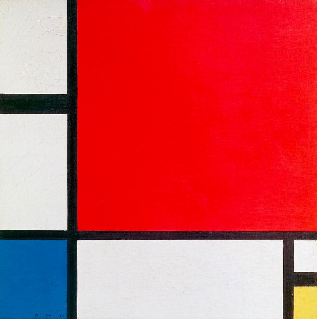 Composition with Red, Blue and Yellow